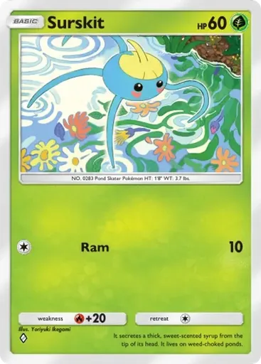 2026 POKEMON B3A-PARADOX DRIVE #1 SURSKIT NORMAL 1 DIAMOND PSA #133748055